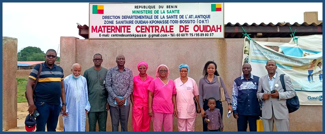 Délégation malienne à Ouidah, au Bénin, en marge du 97e Cours international sur le FBP, juillet 2026.